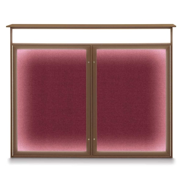 Open Faced Traditional Corkboard, 72x36"